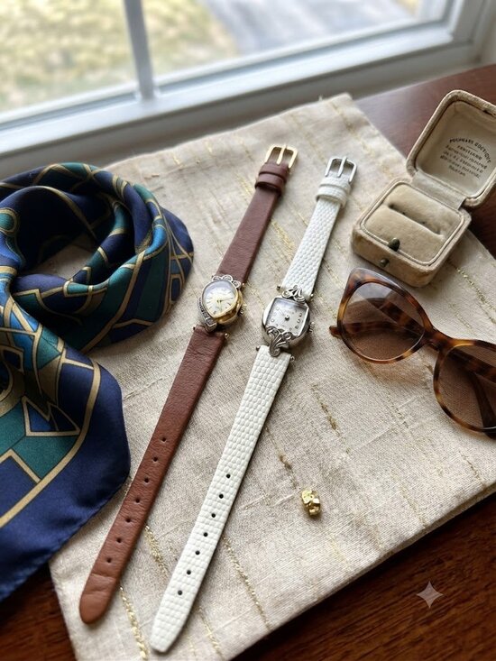 Set of 2 | Vintage 1959 & 1968 Bulova Cocktail Watches main image 5